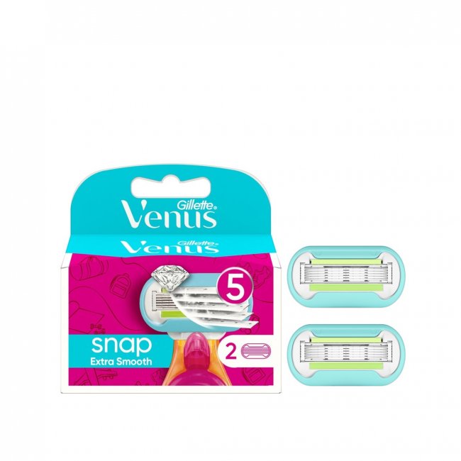 Gillette Venus Snap Extra Smooth Refill Blades x2