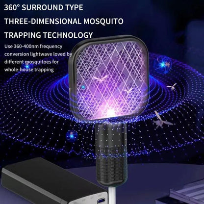 Mini USB Rechargeable Mosquito Racket with UV Light for Home & Office
