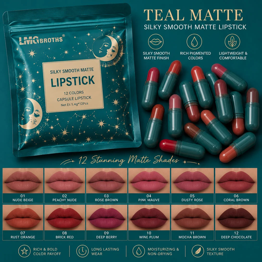 Mini 18 Matte Capsule Lipstick Set