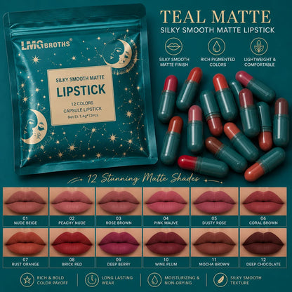 Mini 18 Matte Capsule Lipstick Set