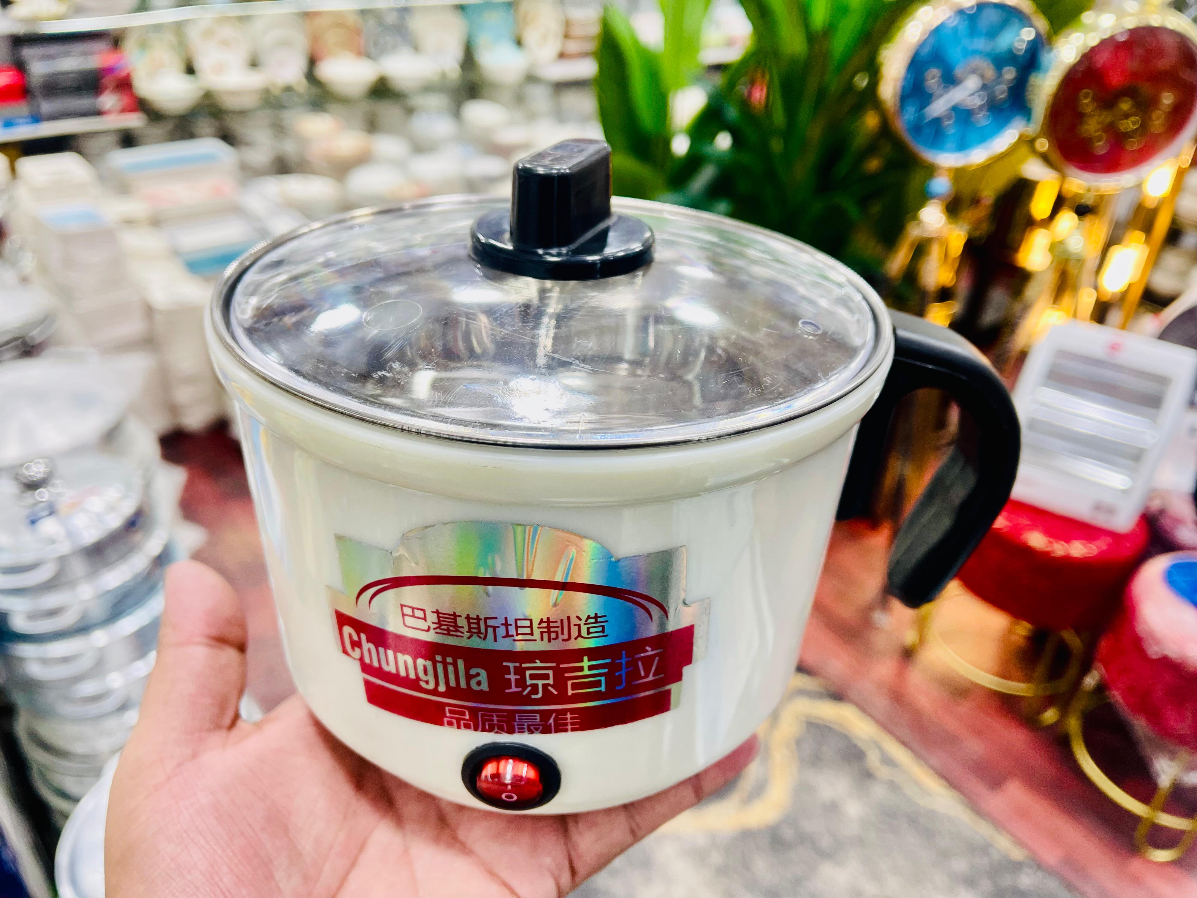 Imported 3-in-1 Electric Kettle (1.2L) – Food Warmer, Noodle Maker & Egg Boiler