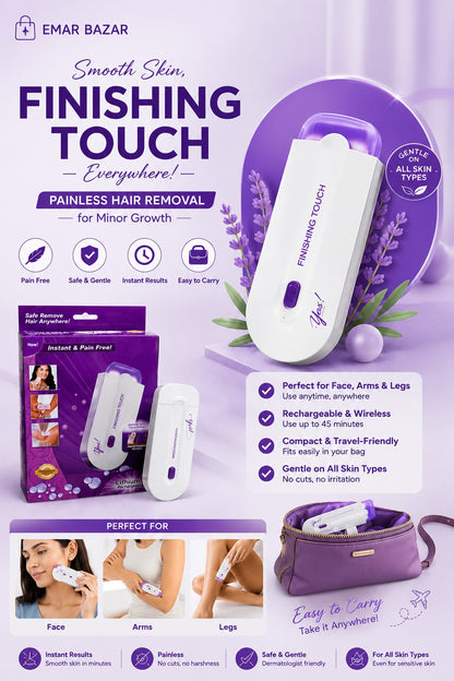 Yes Laser Hair Remover Instant Pain Free Removal (USA IMPORT)