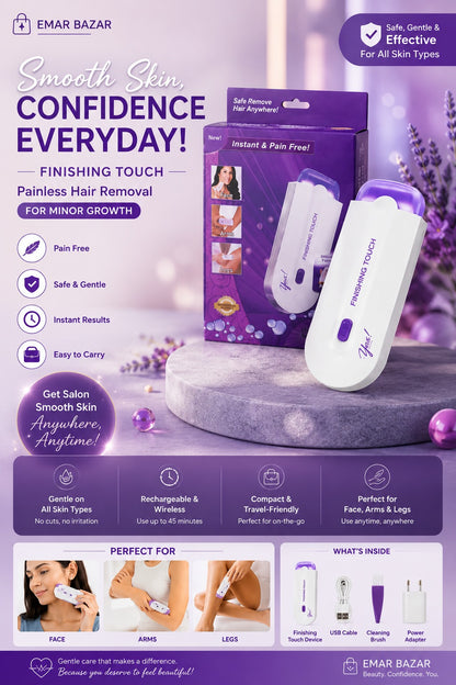 Yes Laser Hair Remover Instant Pain Free Removal (USA IMPORT)