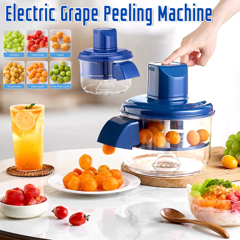 Automatic Grape Peeler – Fast Electric Fruit Skin Remover
