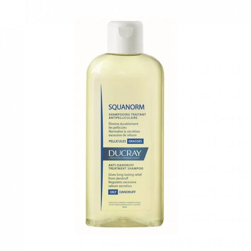 Ducray Squanorm Anti-Dandruff Treatment Shampoo Oily Dandruff 200ml