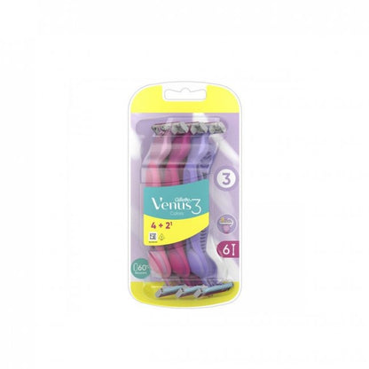 PROMOTIONAL PACK: Gillette Simply Venus 3 Disposable Razors x6