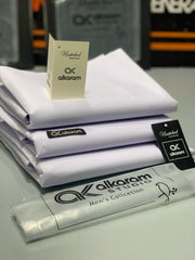 AL-KARAM SUPER SHINE COTTON-Pure white