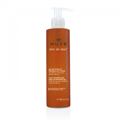 NUXE Rêve de Miel Face Cleansing and Make-Up Removing Gel 200ml