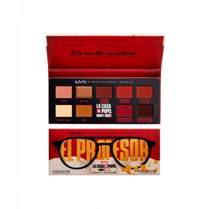 LIMITED EDITION: NYX Pro Makeup La Casa De Papel Color Palette